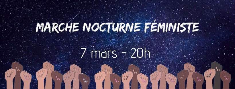 Marche nocturne féministe à Metz