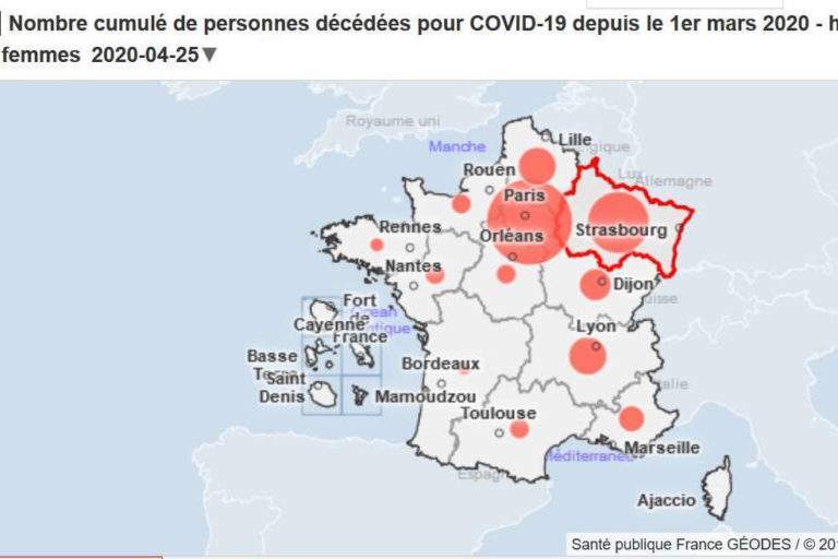 situation au 25 avril 2020