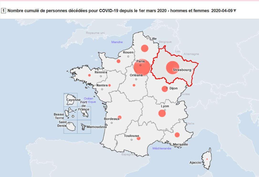 Situation au 9 avril 2020
