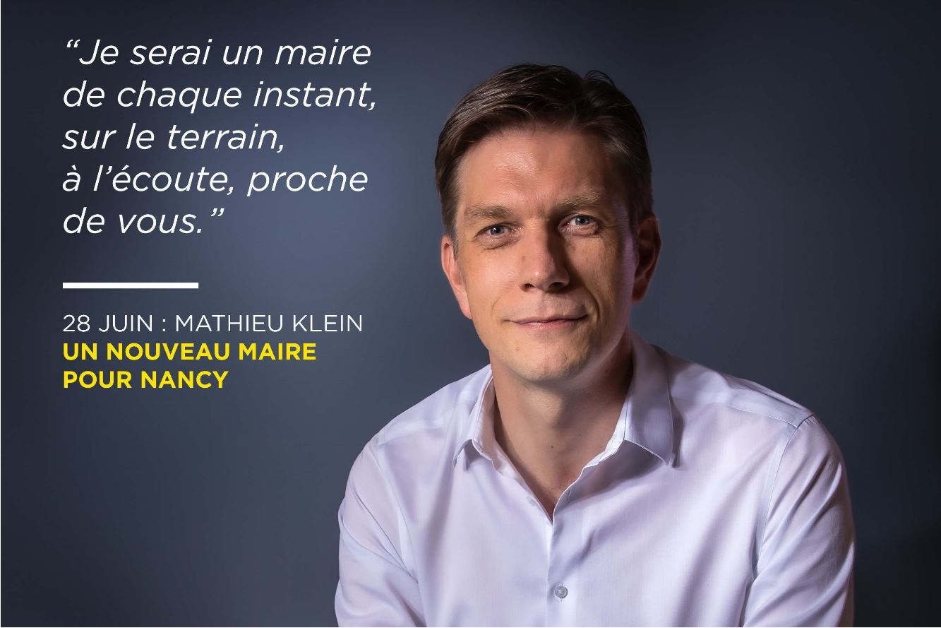 Mathieu Klein maire de Nancy (twitter)