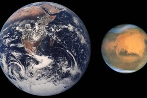 La Terre et Mars