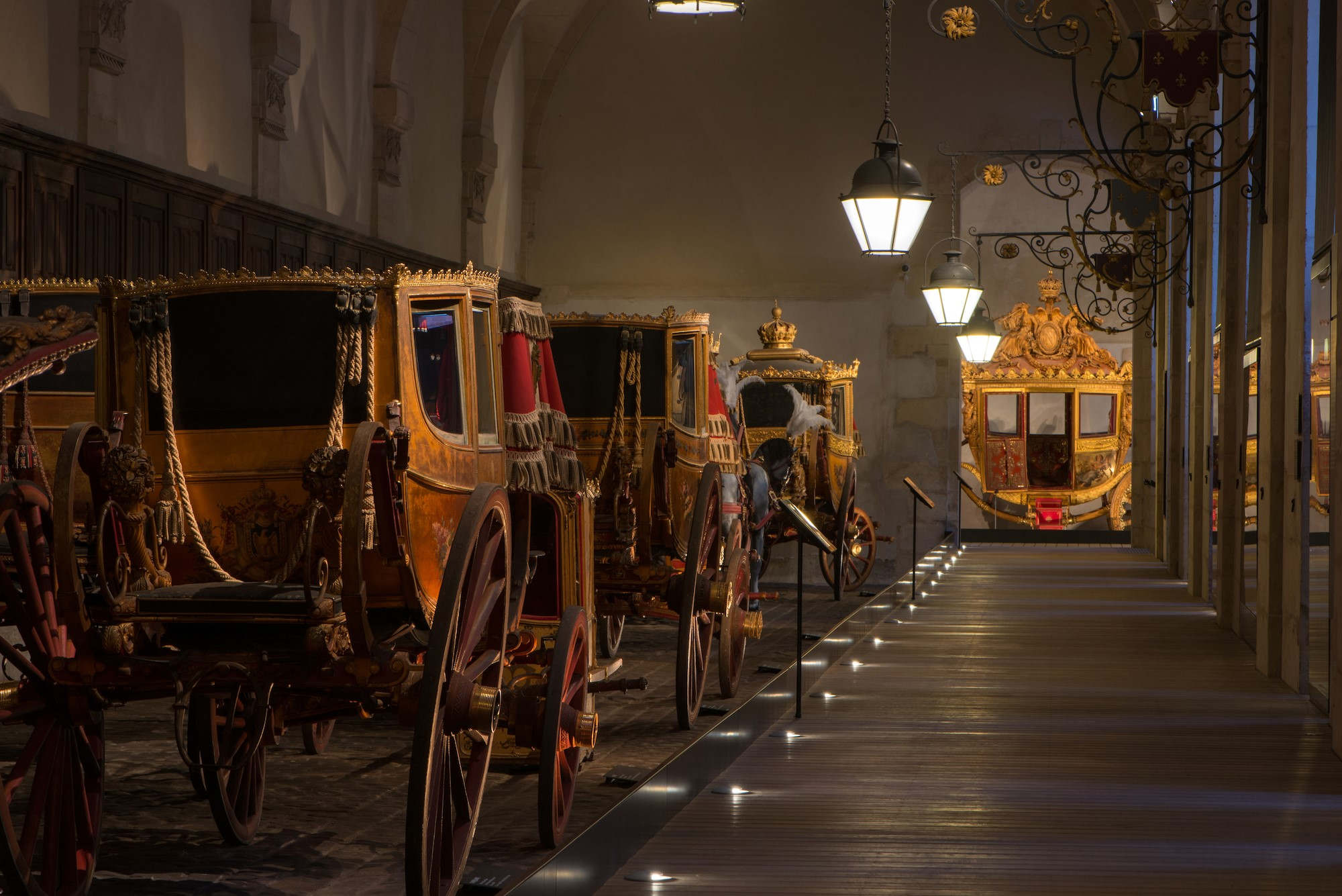 La galerie des carrosses(© château de Versailles, T. Garnier)
