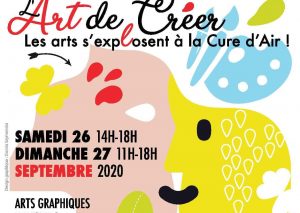Les Arts s'exposent à la Cure d'Air (affiche)