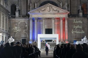 Cérémonie d'hommage national à Samuel Paty à la Sorbonne (Elysée)