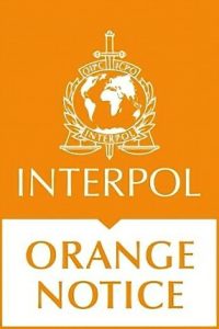 Notice Orange Interpol