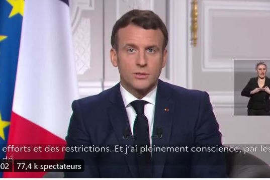 les voeux d'Emmanuel Macron