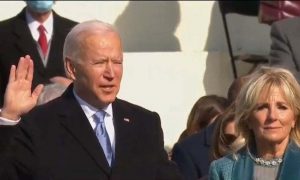 Joe Biden prête serment (euronews)