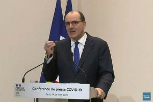 Jean Castex, conférence de presse du 14 janvier 2021 (capture euronews)