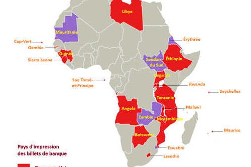 22 pays africains importent meiur monnaie d'Angleterre ou d'Allemagne