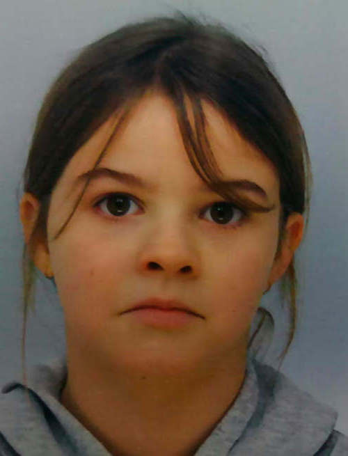 Mia Montemaggi, 8 ans, enelvée le 13 avril 2021 dans les Vosges (photo gendarmerie 88)