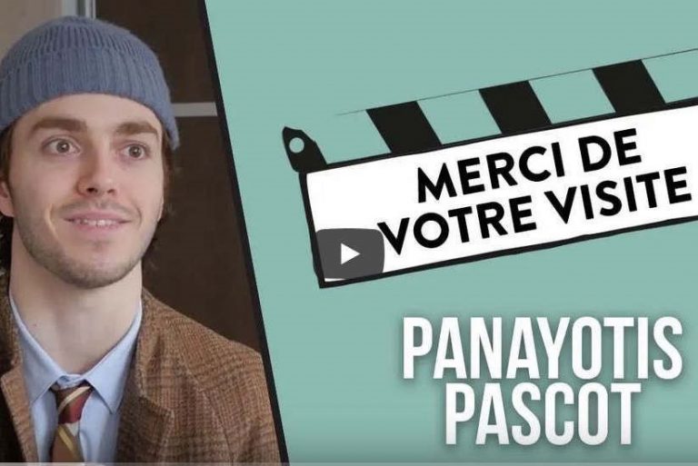 "merci de votre visite" de Panayotis Pascot (YouTube)