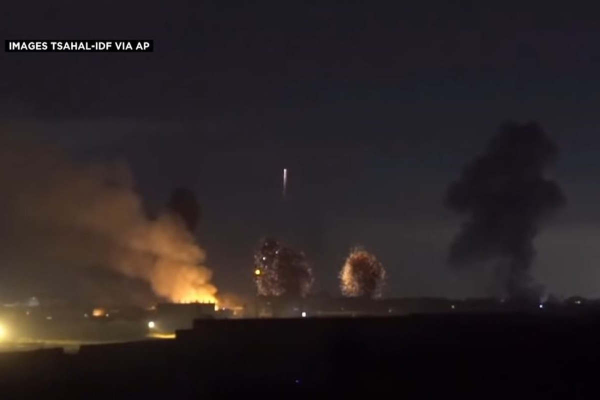 Bombardement de Gaza par Israël (capture euronews)