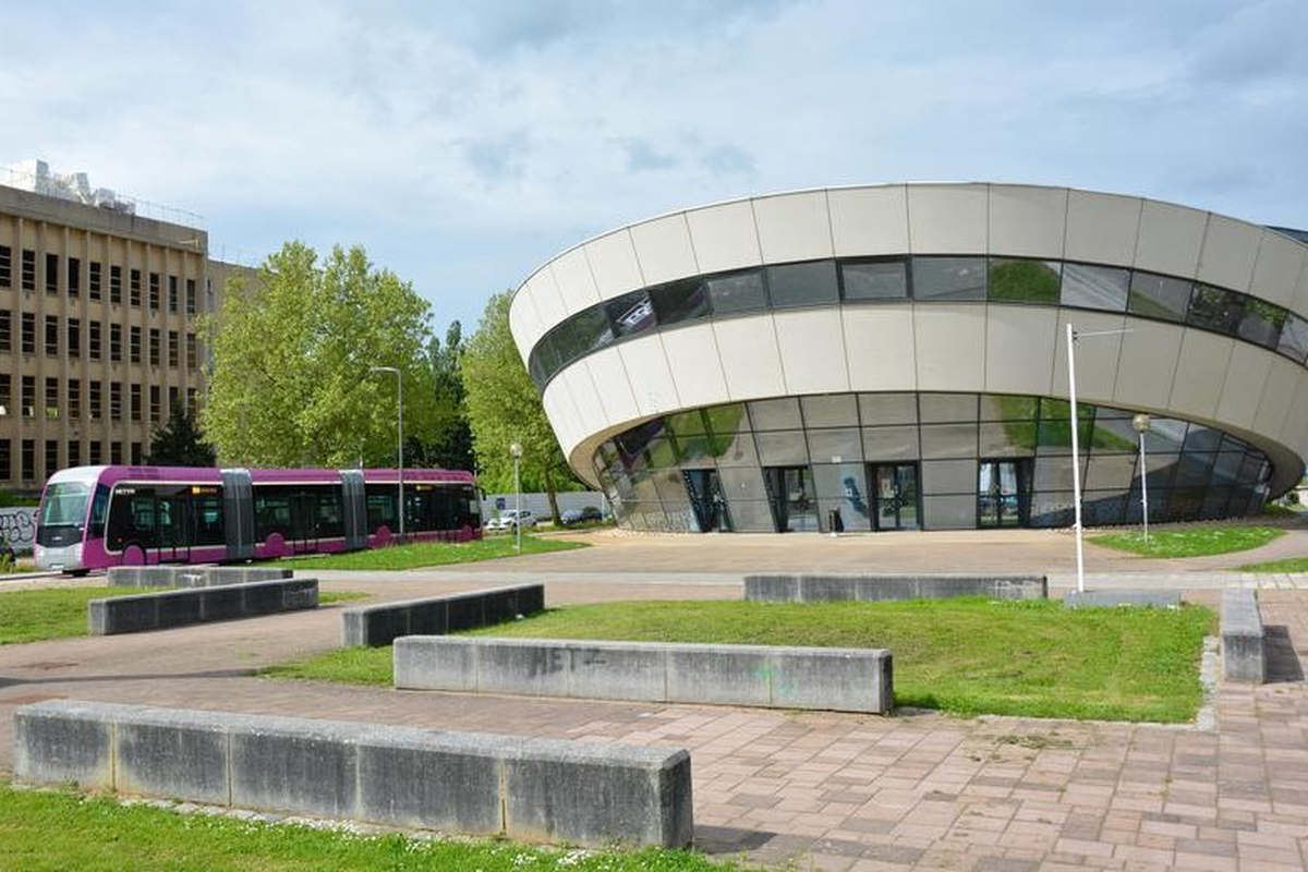 Campus de l'ïle du Saulcy à Metz (photo Factuel, Université de Lorraine)