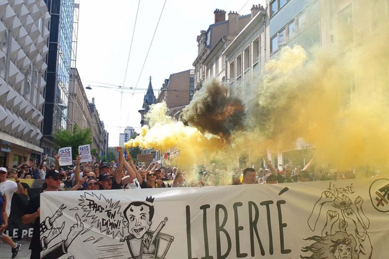 Nancy, 14 août : Ils étaient 2.600 selon les organisateurs (Le Bloc Lorrain)