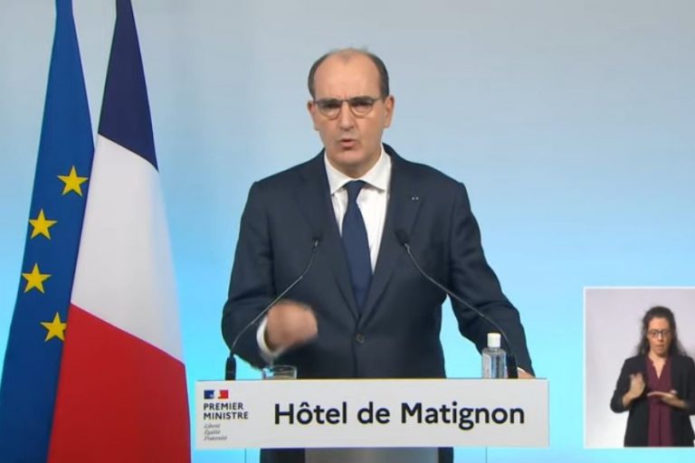 Jean Castex, Premier ministre (capture Youtube)