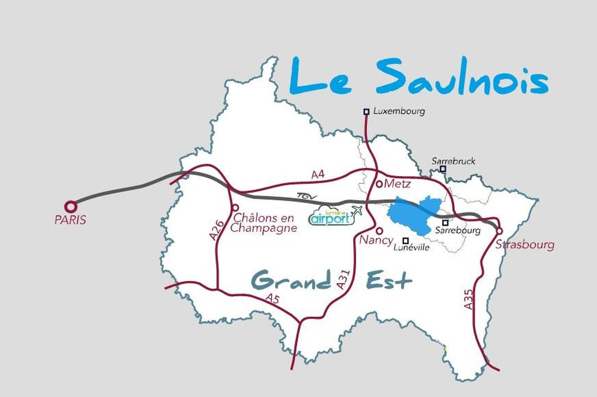 Le Saulnois (carte)