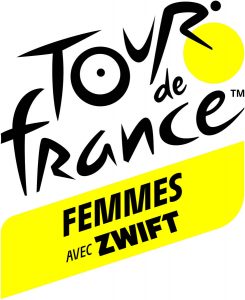 Logo Tour de France Femmes avec Zwift
