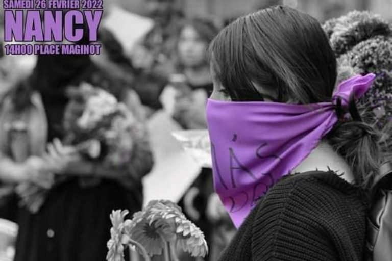 Manif de femmes à Nancy (photo le Média Jaune)