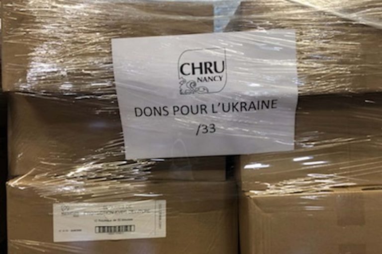 CHRU-Nancy-envoi_materiel_ukraine
