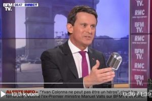 Manuel Valls (capture BFMTV via Twitter)