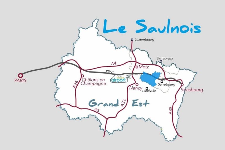 Le Saulnois (carte CC Saulnois)