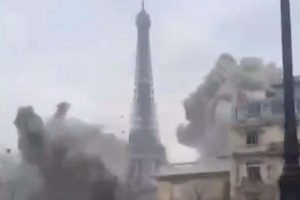 Paris bombardé (capture vidéo LCI)