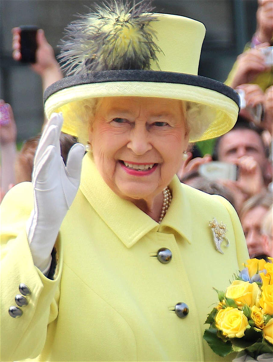 Elizabeth II à Berlin en 2015 (Wikimedia commons) 