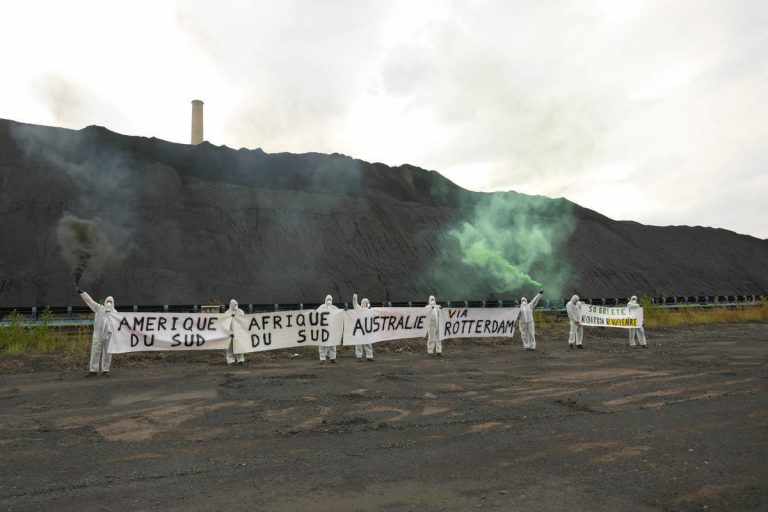 Le Bloc Lorrain devant le charbon venu des antipodes (DR)