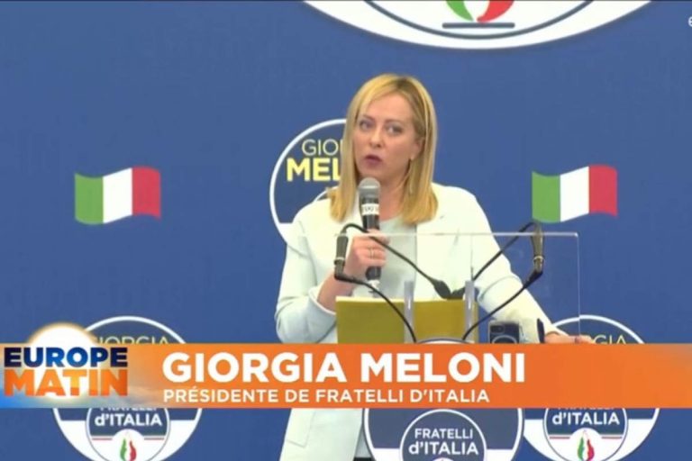 Giorgia Meloni remporte les élections législatives en Italie (Euronews)