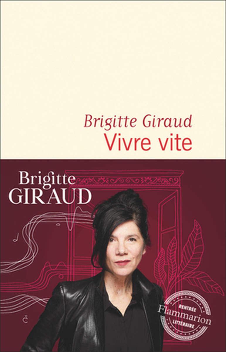 ''Vivre Vite'' de Brigitte Giraud (Flammarion), prix Goncourt 2022.