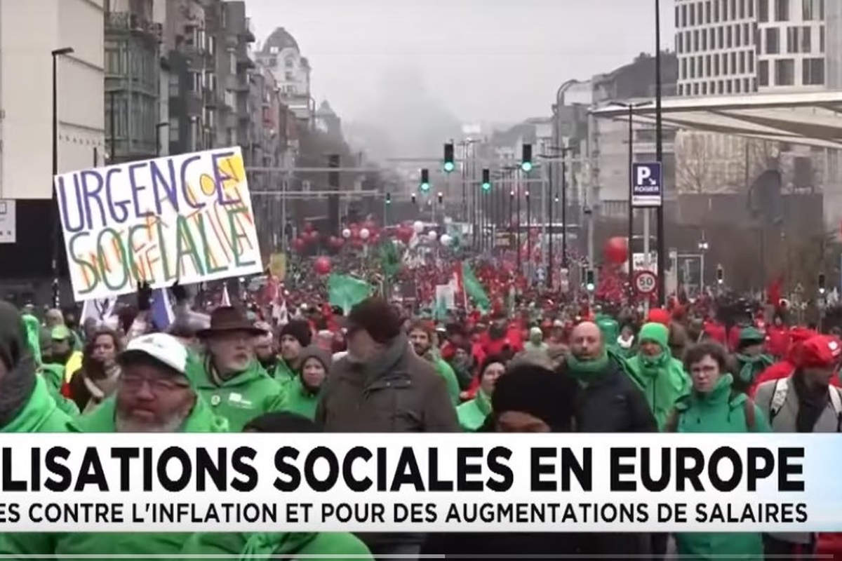 Mobilisation sociale en Europe et les autres infos du Jour