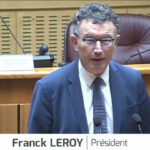 Franck Leroy (LR) président du Conseil régional Grand Est (capture site du Conseil régional)