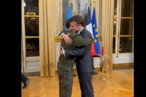 Zélinsky à l'Élysée reçoit la Légion d'Honneur (Twitter)