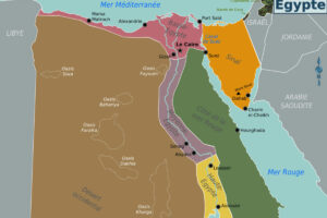 L'Égypte n'est frontalière d'aucun pays francophone (Wikimedia Commons)