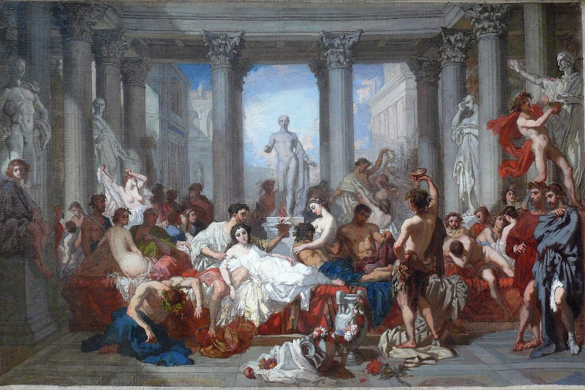 La décadence de Rome RISD_Couture_Decadence_of_Romans (wikimedia Commons)