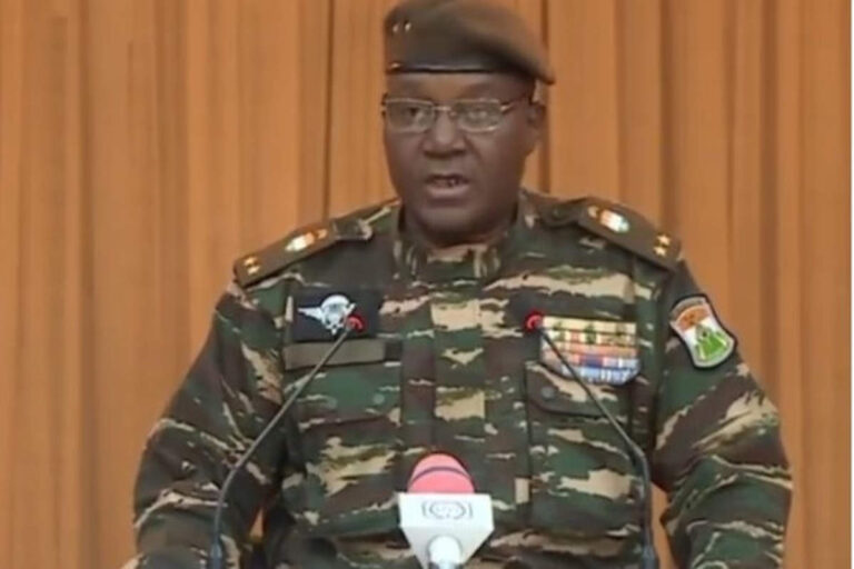 Le général Abdourahamane Tiani (capture X)