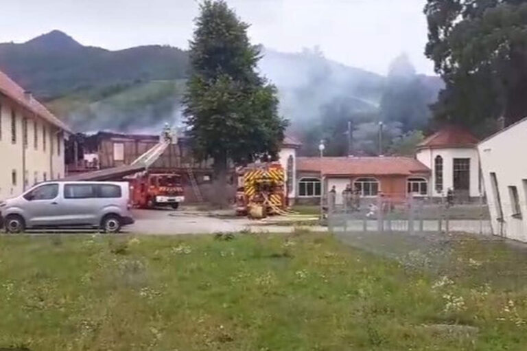 Incendie à Wintzenheim (capture France Bleu Alsace)