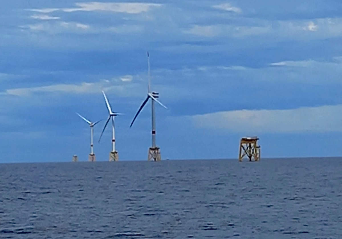 Éoliennes en baie de Saint-Brieuc (Photo Gardez les caps)