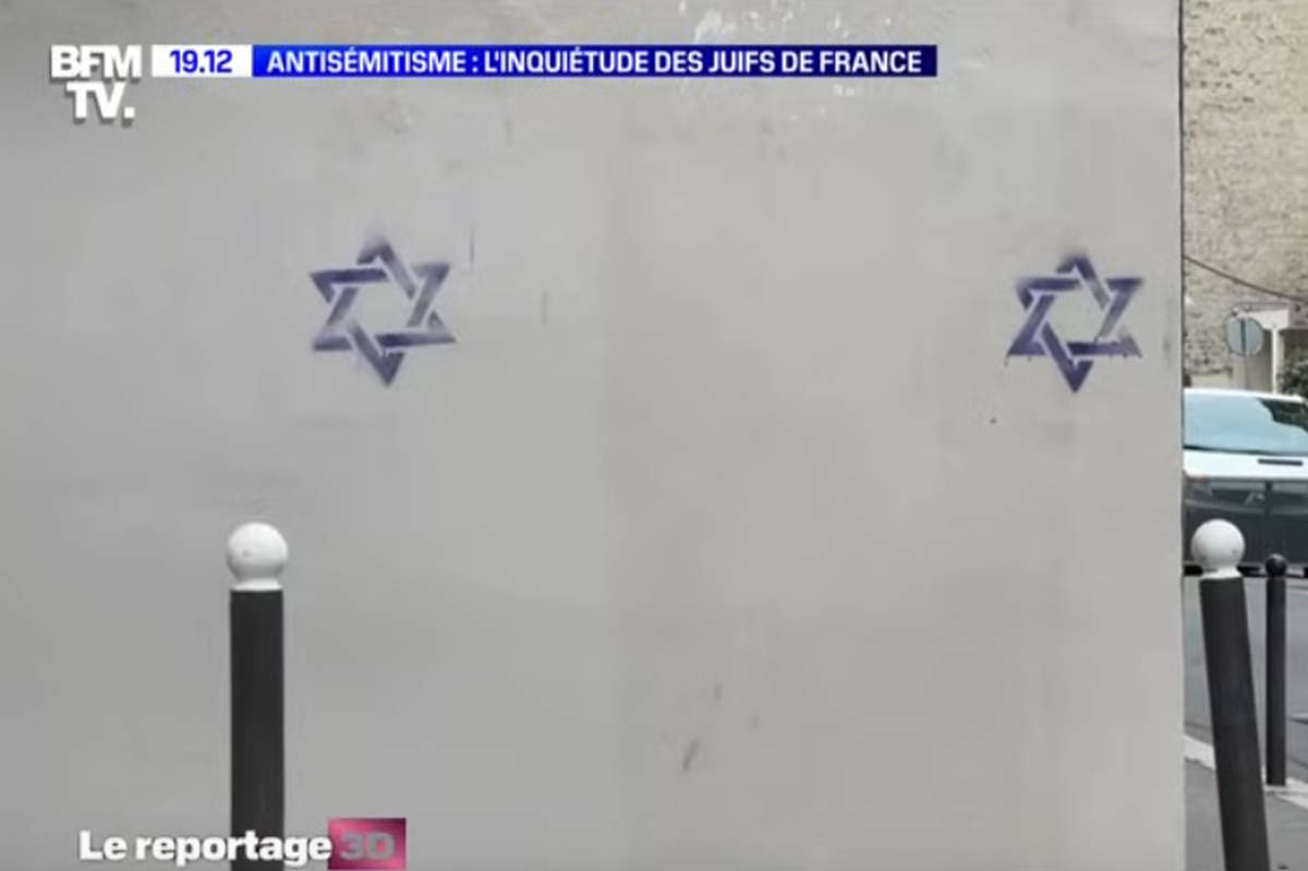 Recrudescence des actes antisémites (capture BFM)