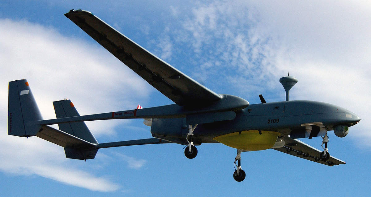 Drone de combat IAI Heron 1 (domaine public)