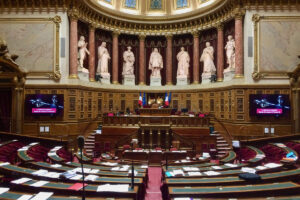Sénat, l'hémicycle (Wikimedia Commons)