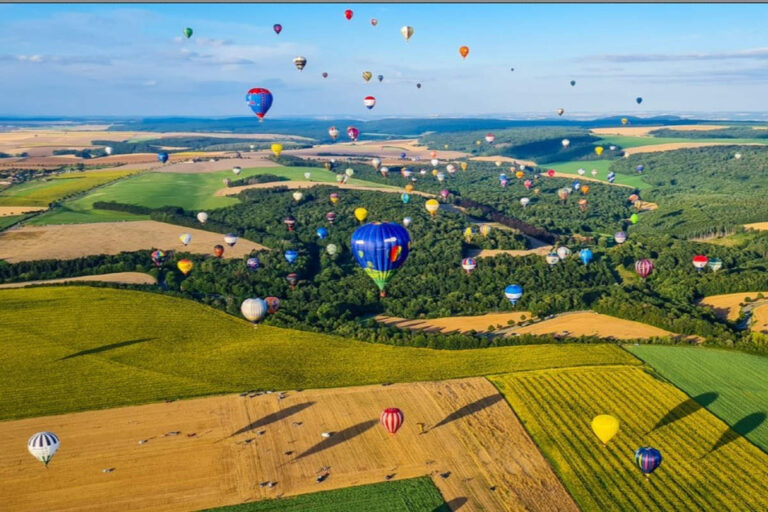 L'envol des montgolfières (Photo GEMAB)