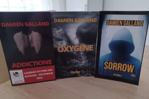 Damien Galland : trois premiers thrillers (DR)