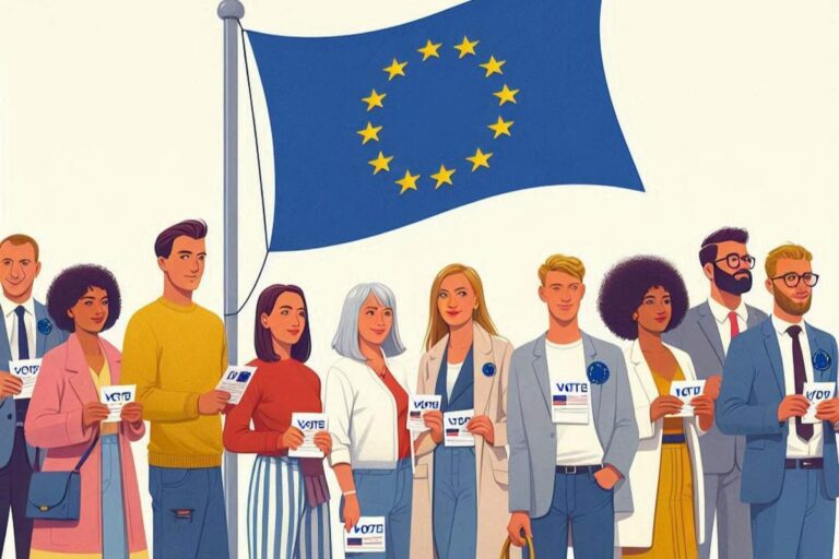 Élections européennes 2024 (image IA)