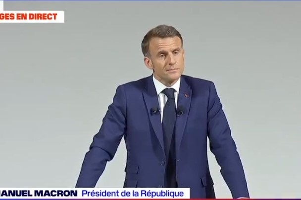 Conférence de presse Emmanuel Macron, 12 juin 2024 (capture BFM)