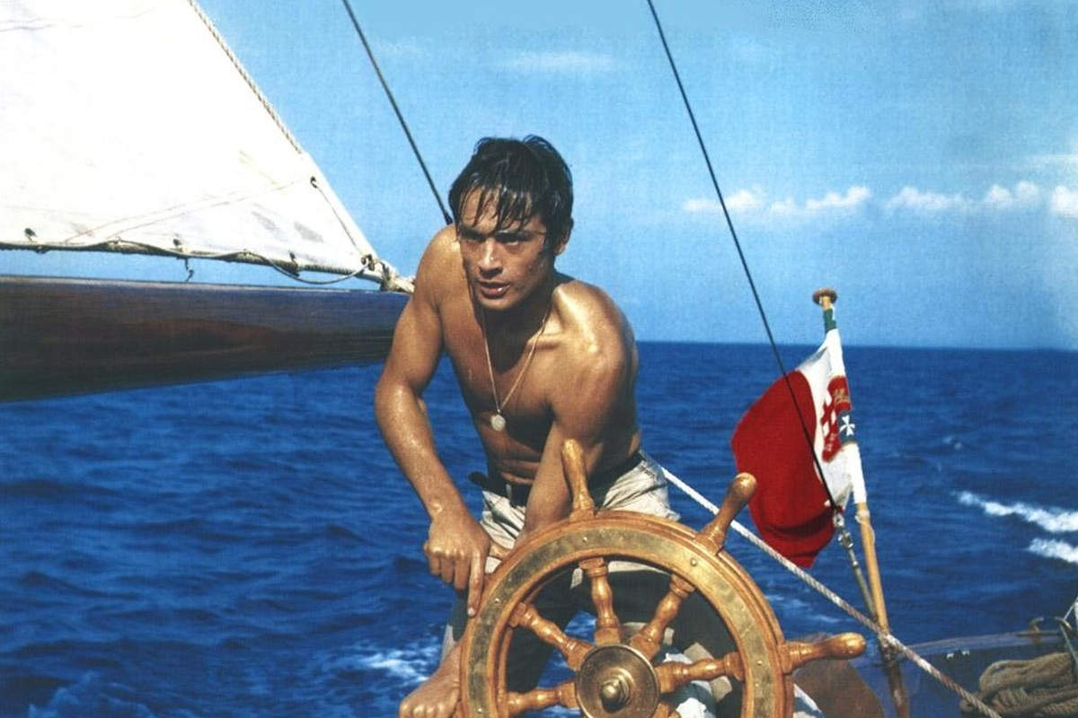 Alain Delon dans "Plein soleil" (Flickr)