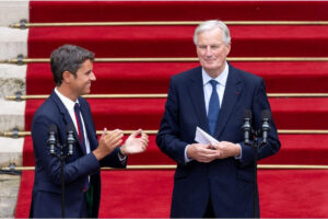 La passation de pouvoir entre Gabriel Attal et le nouveau Premier ministre, Michel Barnier, s'est déroulée ce jeudi 5 septembre 2024, à l'Hôtel de Matignon