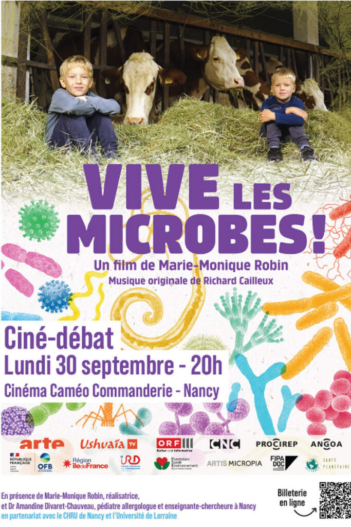 Film : "Vive les microbes" de Marie-Monique Robin