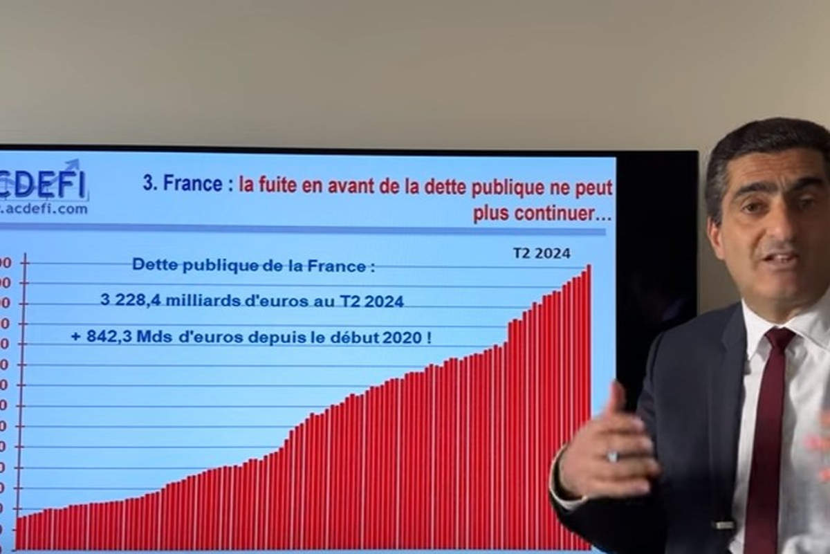 Marc Touati : situation financière difficile pour la France (capture YouTube)