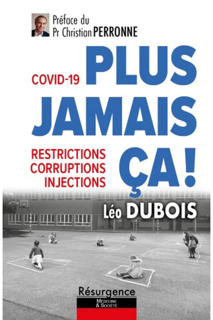 "Covid-19, Plus jamais ça" d Léo Dubois (couverture)